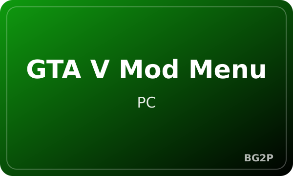 مود منيو GTA V - PC