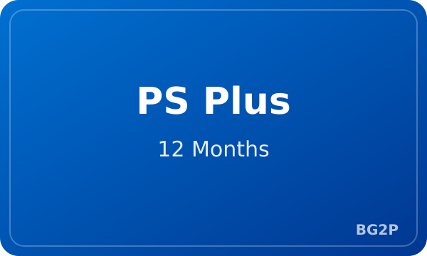PS Plus 12 Months