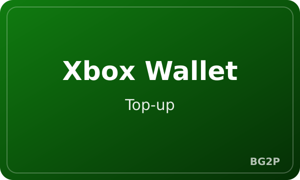 Xbox Wallet Top-up $100